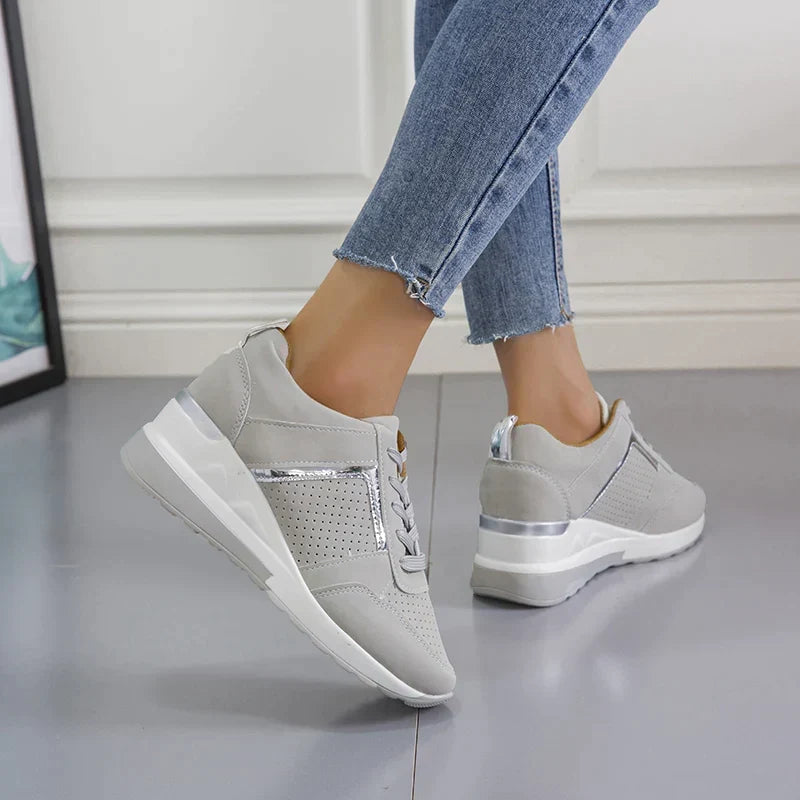 Dames Sneakers Ademend met Verstevigde Hiel & Antislip Zool Casual Sportschoenen Wandelschoen Vrije Tijd