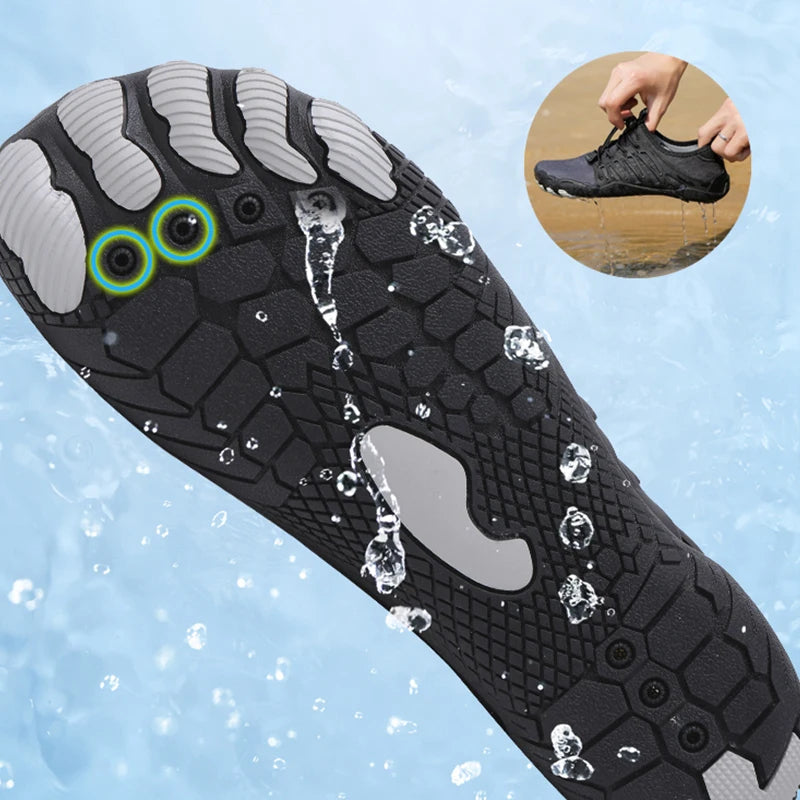 Orthopedische Barefoot Schoenen met Brede Teenruimte Flexibele Zool Lichtgewicht Wandelschoenen Dames Heren