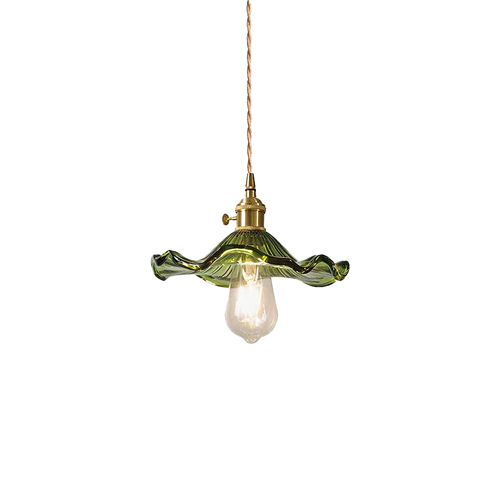 Hanglamp Glas Bloem LED Design Pendellamp Wit Woonkamer Slaapkamer Eetkamer Sfeerverlichting