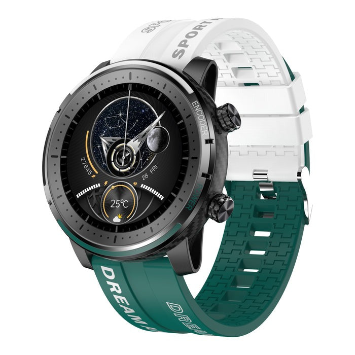 Gezondheidssmartwatch met Hartslagmeter Bloeddrukmeting Zuurstofwaarden Slaapmonitoring Waterdicht Sport
