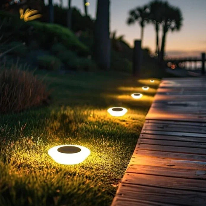 Solarlamp Grondspot Waterdicht IP65 Tuinverlichting Automatisch LED Buitenverlichting voor Tuin Terras Pad