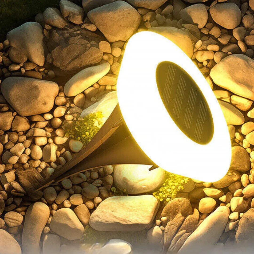 Solarlamp Grondspot Waterdicht IP65 Tuinverlichting Automatisch LED Buitenverlichting voor Tuin Terras Pad