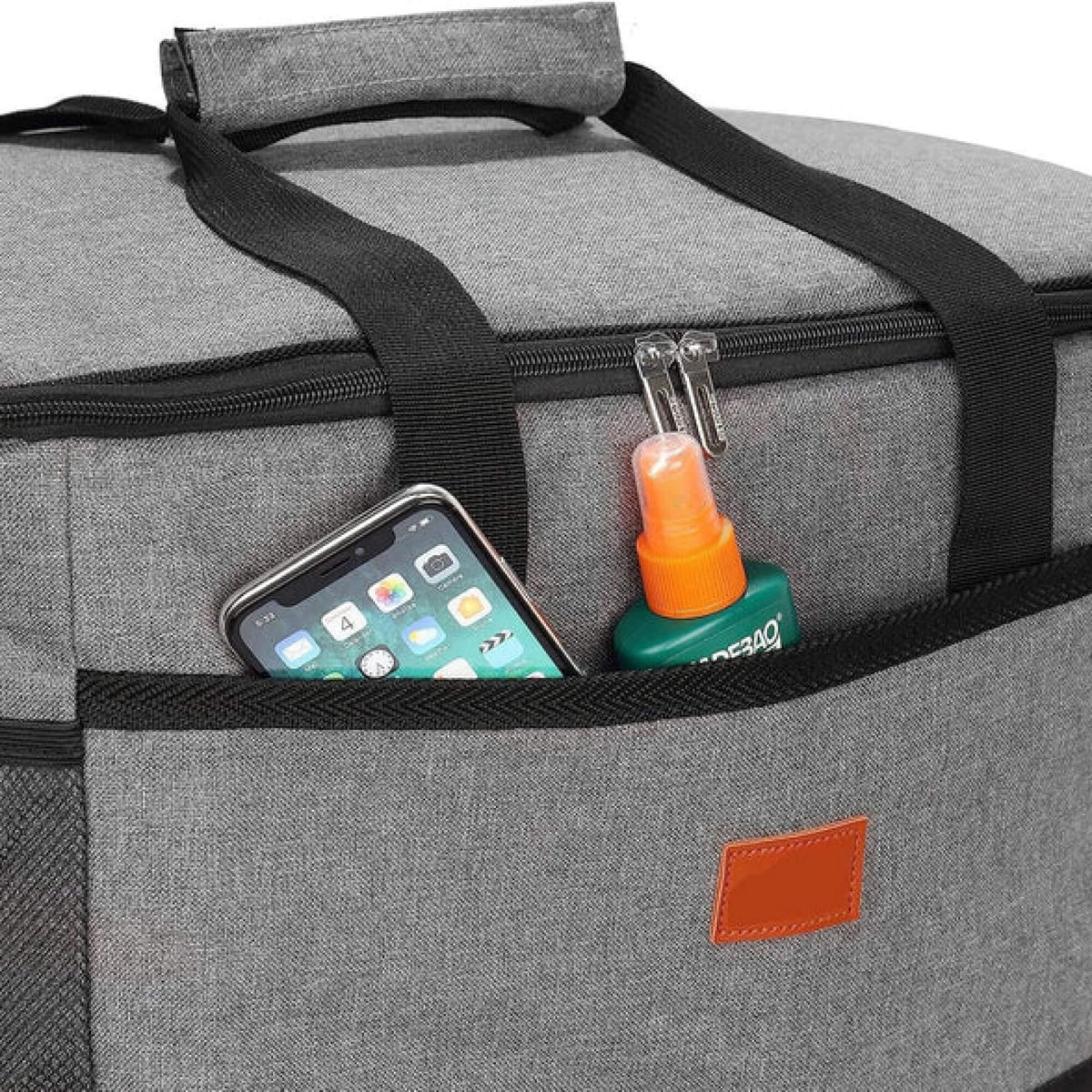 Geïsoleerde Koeltas 33L Waterdicht Oxford Picknick Strand Camping Wandelen Outdoor Duurzaam Draagbaar