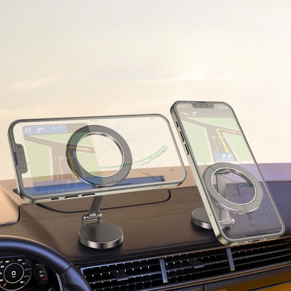 Magnetische Telefoonhouder Auto 360° Draaibaar Verstelbaar Dashboard Ventilatierooster Universele Smartphone Houder