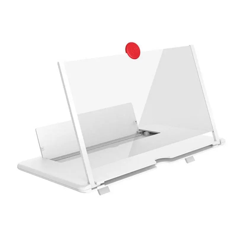 3D Telefoon Schermvergrootglas met Verstelbare Standaard | Handsfree Telefoonhouder voor Films en Video's | Draagbare Beeldschermvergroter voor Smartphones | Opvouwbaar Scherm Magnifier | Compatibel met Alle Telefoons