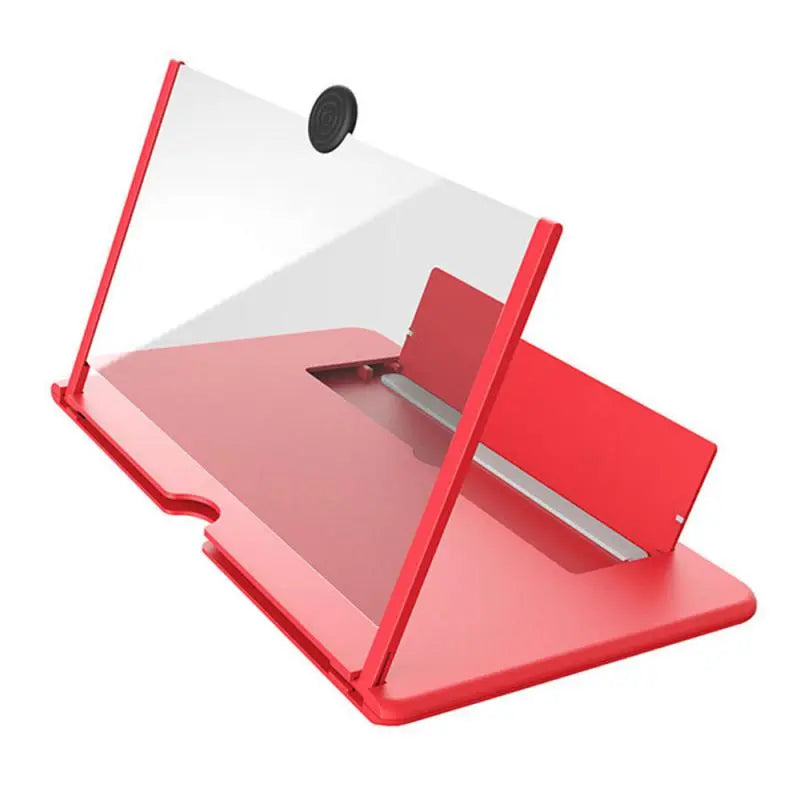 3D Telefoon Schermvergrootglas met Verstelbare Standaard | Handsfree Telefoonhouder voor Films en Video's | Draagbare Beeldschermvergroter voor Smartphones | Opvouwbaar Scherm Magnifier | Compatibel met Alle Telefoons