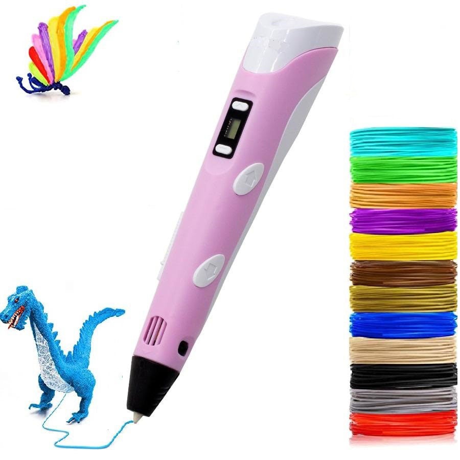 3D Tekenpen met Filament voor Kinderen en Volwassenen Creatief Ruimtelijk Tekenen Kunstenaarsgereedschap