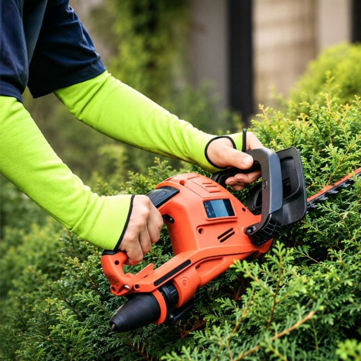 Snijbestendige Werkarmstukken 40 cm met Klittenband en Duimgat voor Veilige Tuinwerkzaamheden en Bescherming
