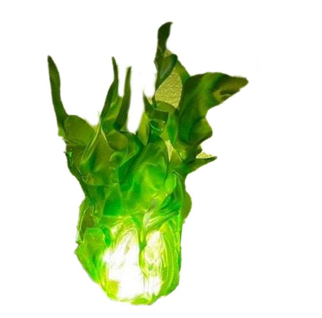 LED Zwevende Vuurbol Decoratie met Realistisch Gloeieffect voor Halloween Feestdagen Binnen Buiten Sfeerverlichting