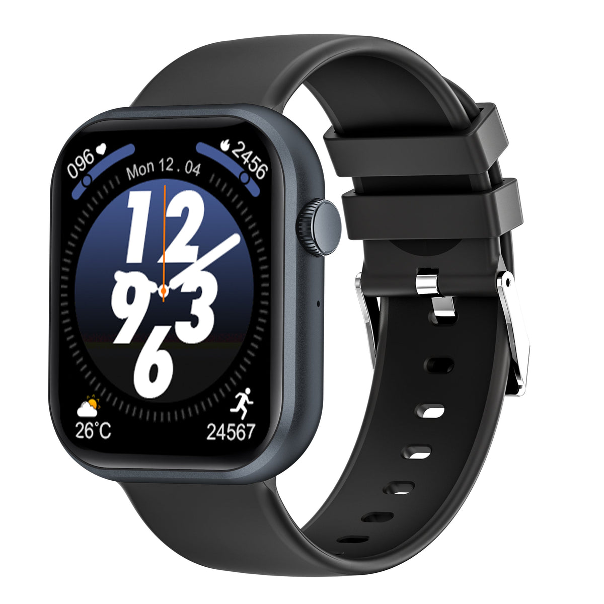 Gezondheidssmartwatch met Hartslagmeter Bloeddrukmeting Zuurstofwaarden Slaapmonitoring Waterdicht Sport