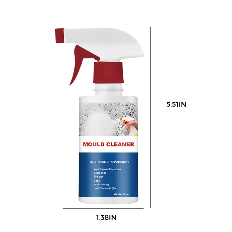 Schimmelreiniger Spray 60ml Badkamer Keuken Tegel Voeg Vlekverwijderaar Zonder Schrobben PE Fles Antischimmel