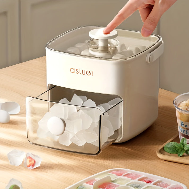 IJsblokjesmachine met IJsbollen Elektrisch voor op het Aanrecht Grote Capaciteit Keuken