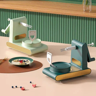 Handmatige Groenteschiller met 3 Verwisselbare Messen - Voedselveilig & Ergonomisch