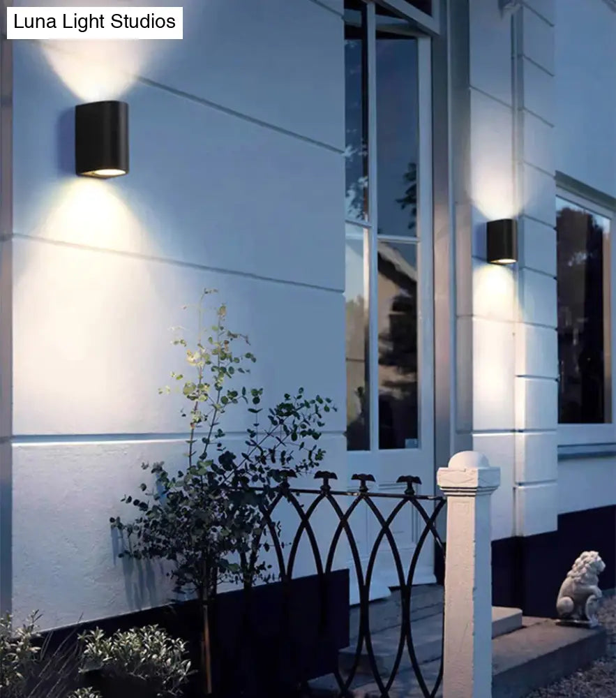 LED Buitenwandlamp Aluminium Vierkant Waterdicht IP65 Modern Design Tuinverlichting Portiekverlichting