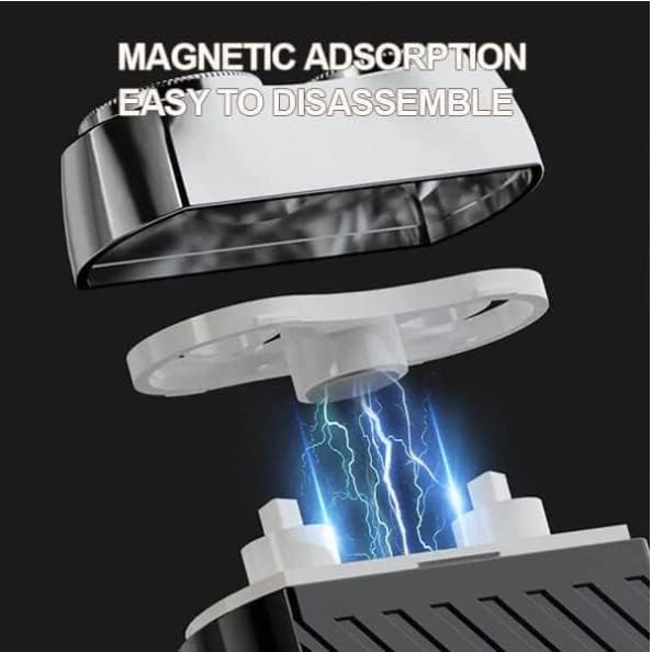Compacte Elektrische Scheerapparaat Dual Rotary Systeem Waterproof USB-C Oplaadbaar Nat Droog Reisformaat