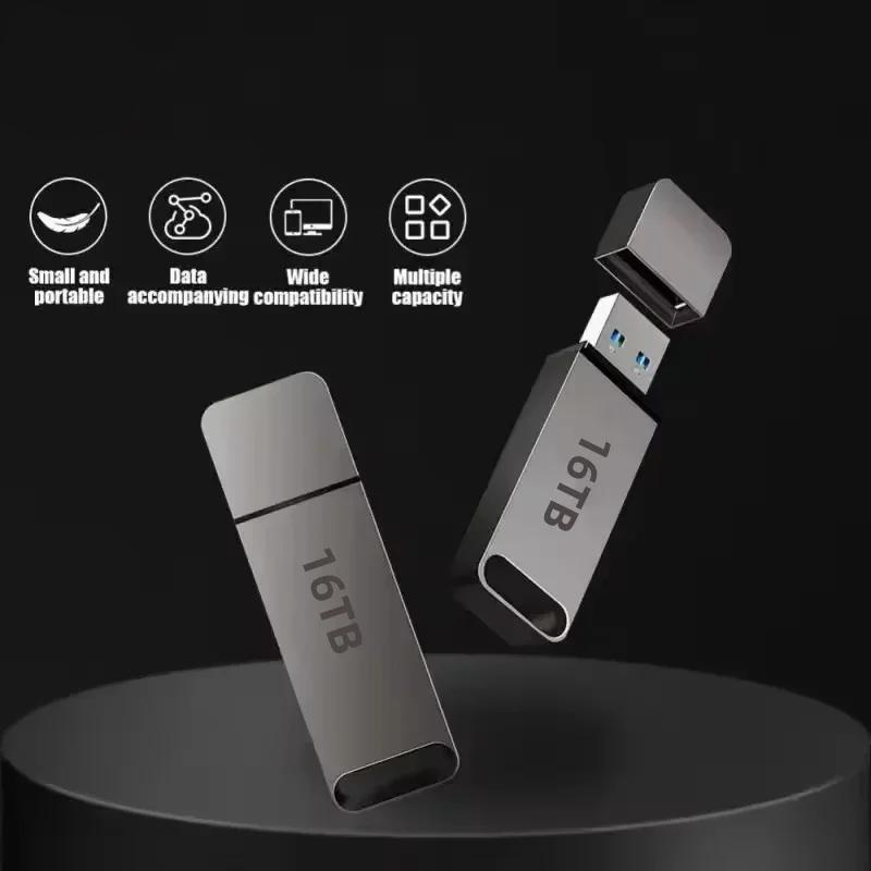 USB Stick voor Telefoon Micro USB 4TB Metalen Behuizing Schokbestendig Plug and Play