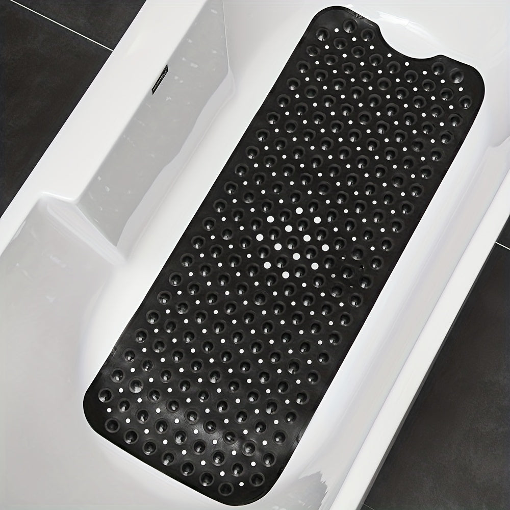 Antislip Badmat XL voor Douche en Bad - Extra Lange Veiligheidsbadmat met Zuignappen