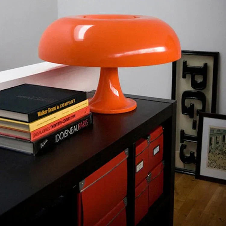 Retro Paddenstoellamp LED Dimbaar Tafellamp Warm Wit Verlichting Scandinavisch Design