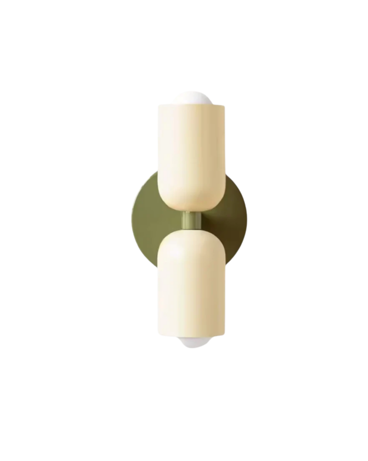 Wandlamp met Dubbele Glazen Kappen voor Slaapkamer en Woonkamer - E27 Wandverlichting