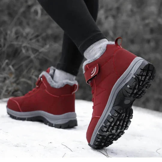 Ergonomische Winterlaarzen Uniseks met Orthopedische Zool Waterafstotend Warm Gevoerd voor Optimaal Voetcomfort
