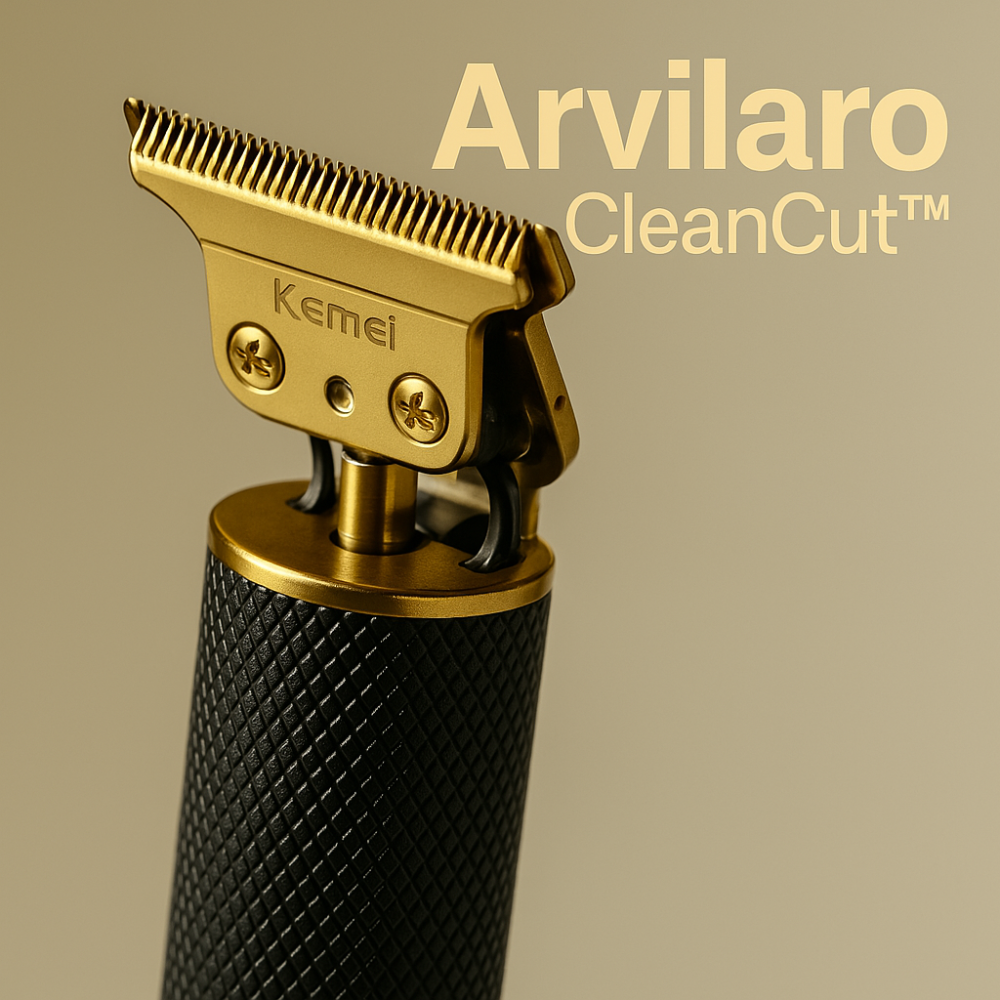Professionele Precisietrimmer met Koolstofstalen Mesjes - Oplaadbaar 120 Min - Barbier Kwaliteit voor Baardcontouren en Haarstyling Thuis