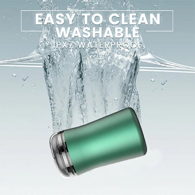 Compacte Elektrische Scheerapparaat USB-C Oplaadbaar Waterdicht Zakformaat voor Reis en Onderweg Gladde Scheerbeurt