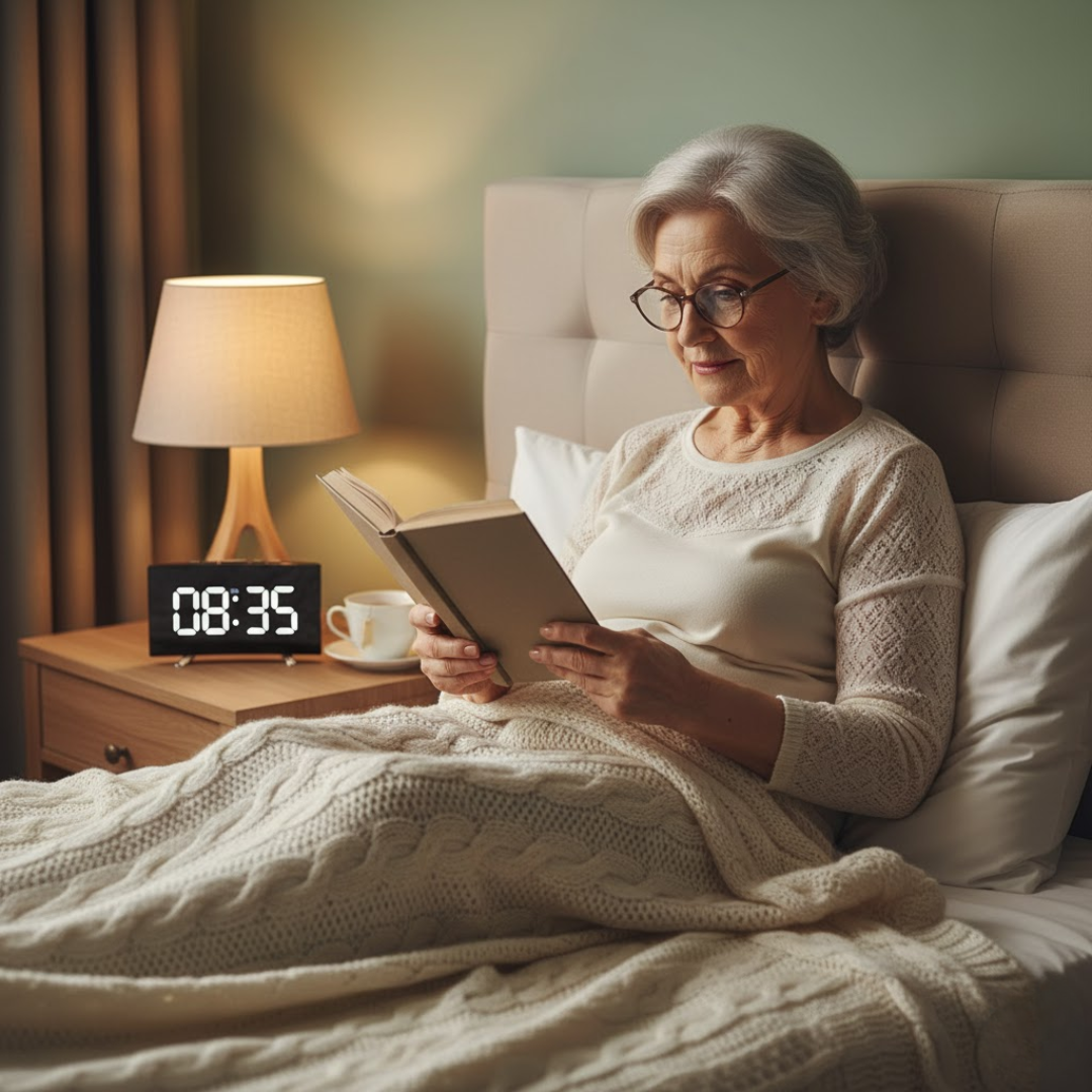 Digitale LED Wekker met Gebogen Display - Automatische Lichtregeling & Groot Scherm