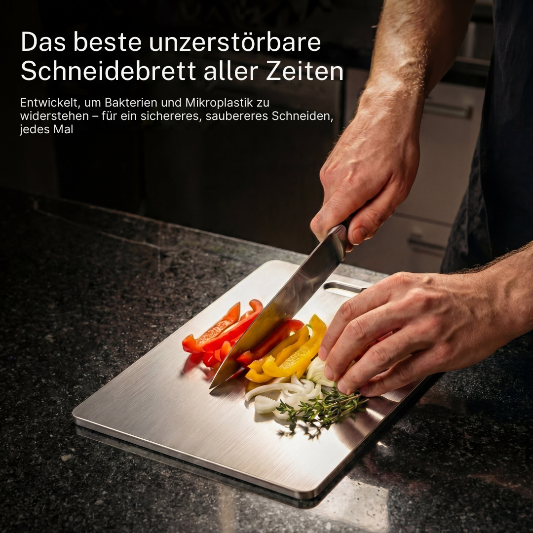 Titanium Snijplank - Robuuste Keukenhulp met Gladde Snijoppervlak voor Dagelijks Gebruik