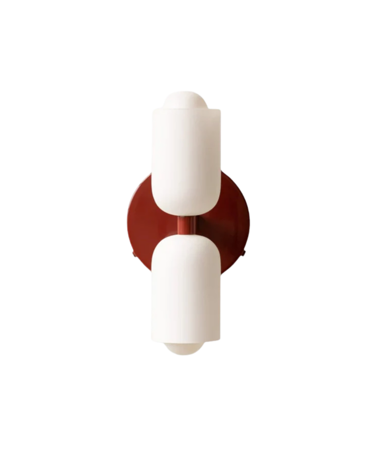 Wandlamp met Dubbele Glazen Kappen voor Slaapkamer en Woonkamer - E27 Wandverlichting