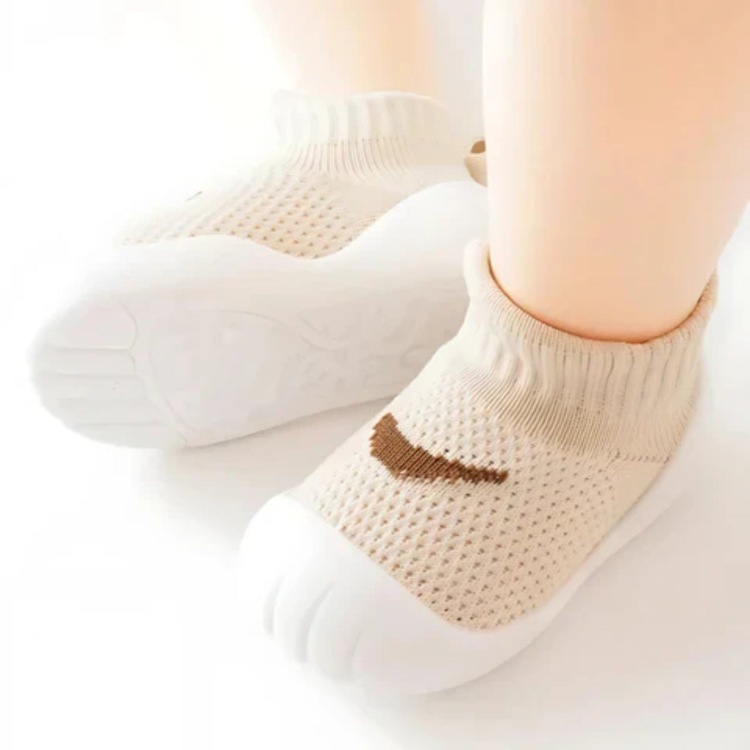 Zachte Antislip Babyslofjes Flexibele Zool 0-4 Jaar Binnen Buiten Kruipschoentjes Eerste Stapjes Peuter