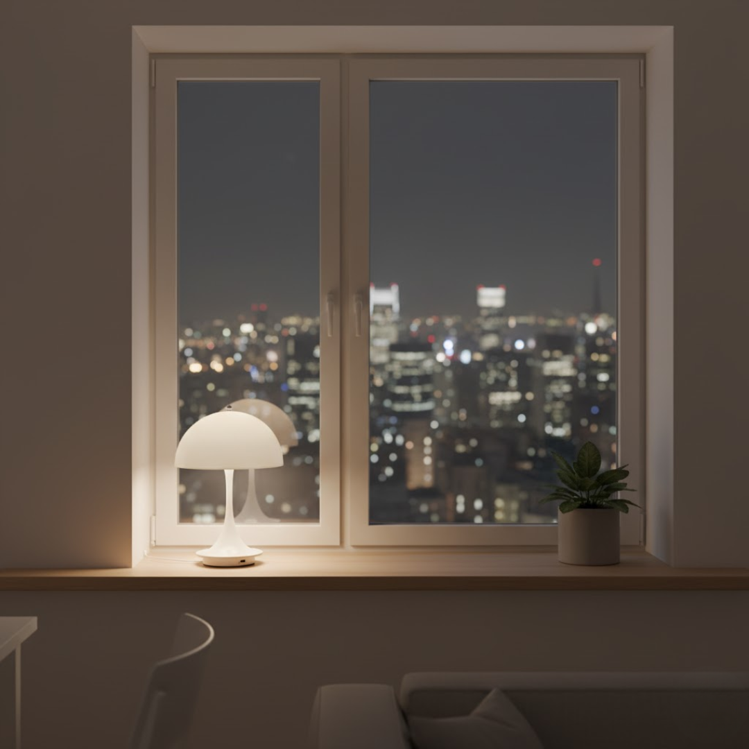 Draadloze Tafellamp met LED - Moderne Designlamp voor Sfeervolle Verlichting