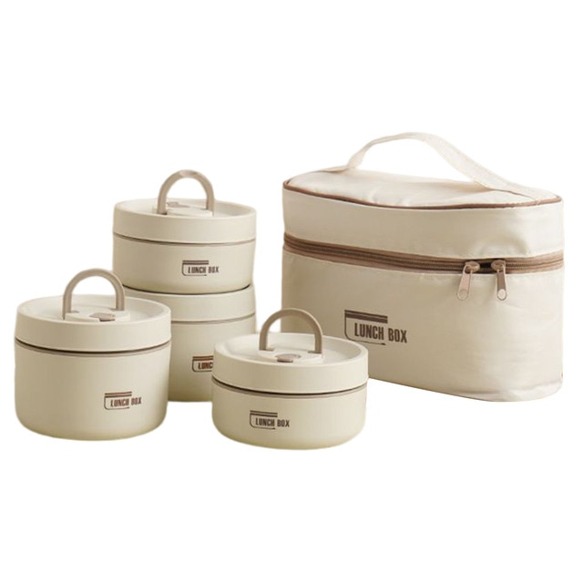 Thermische Lunchbox - Warmhoud Lunchbox van RVS voor Werk, School & Onderweg