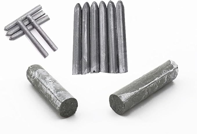 Aluminium Lasstaafset (10 Stuks) - Repareer Metalen Oppervlakken met Aansteker of Brander