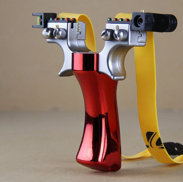 Slingshot Metaal met Laser Verstelbaar Handvat Camping