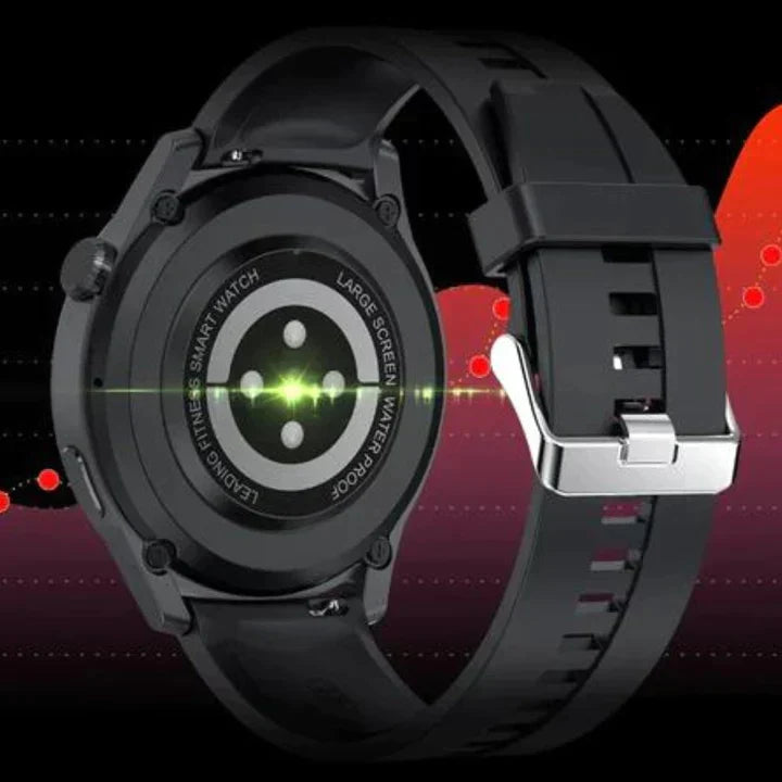 Smartwatch met Lautsprecher, Bluetooth en Fitnessfuncties - Luxe Design voor Sport en Dagelijks Gebruik