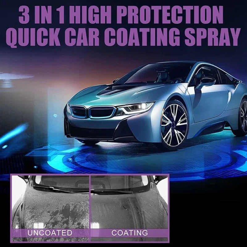 Multifunctionele Coating Spray Auto met Nano Bescherming 120ml voor Reinigen Polijsten Herstellen Glans