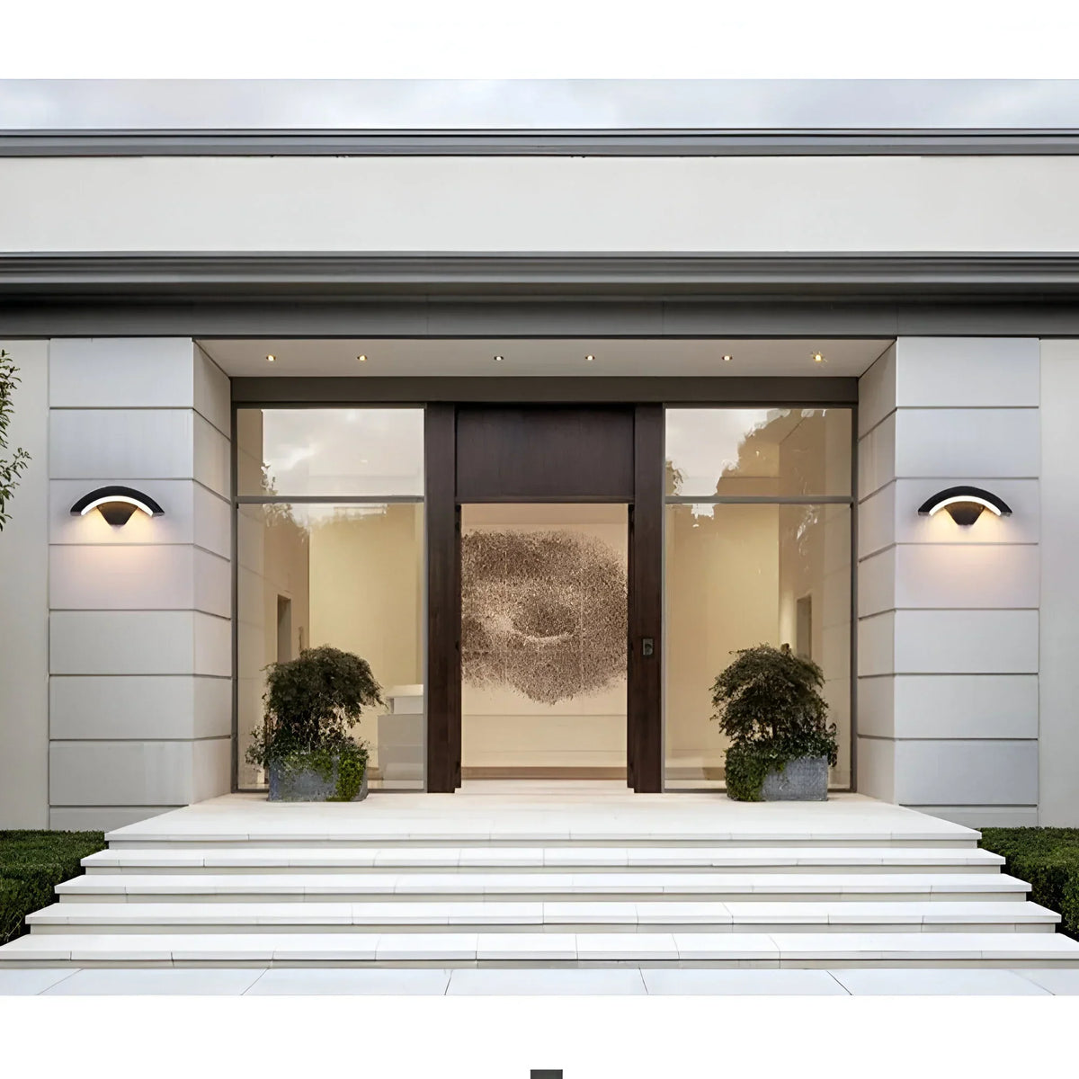Buiten wandlamp met bewegingssensor, LED en weerbestendig design