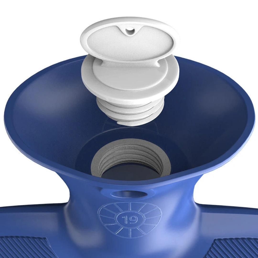 Kruik met Gebreide Hoes 1 Liter Warmtehoudend Comfort voor Koude Winterdagen Ontspanning Thuis Wellness