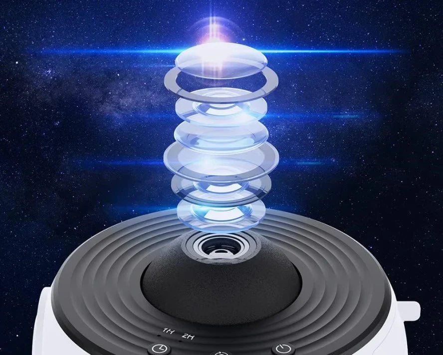Galaxyprojectie Sterrenhemel Projector met Verwisselbare Schijven - Ruimtevisualisatie voor Kinderen en Volwassenen