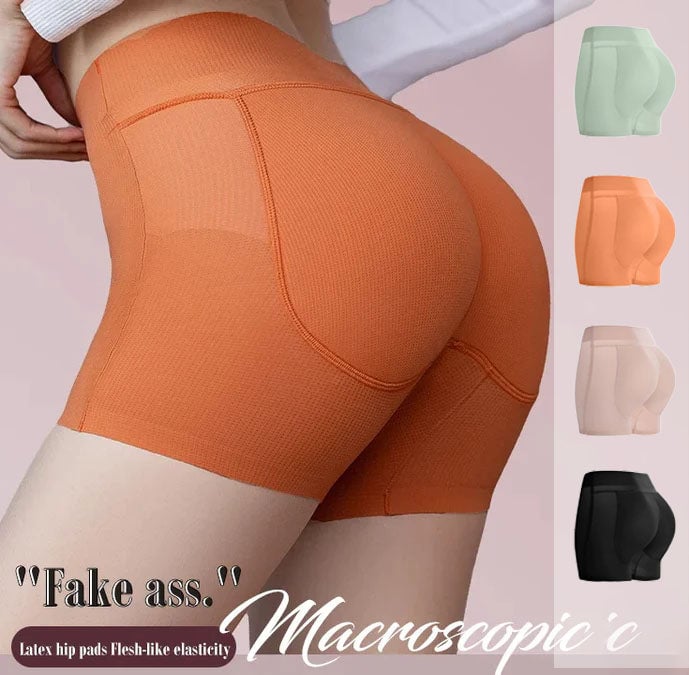Shapewear Shorts met Padded Billen en Hoge Taille - Ademend en Onzichtbaar