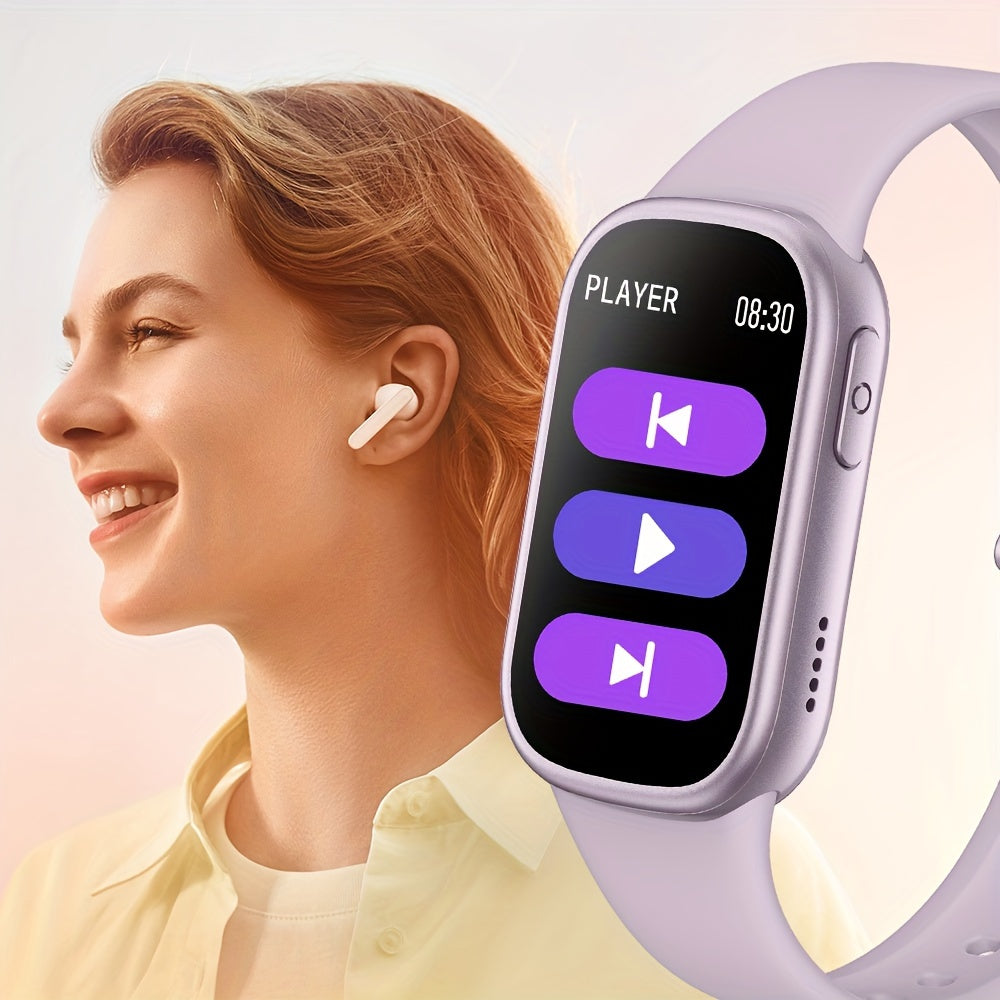 Kinder Smartwatch met Activiteitentracker Telefoniefunctie Waterdicht IP68 Touchscreen Educatief Horloge
