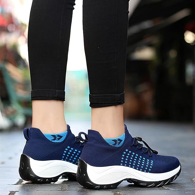 Orthopedische Wandelschoenen met Voetgewelfsteun Ademend Breimesh voor Plantaire Fasciitis Hielspoor Hallux Valgus Artritis