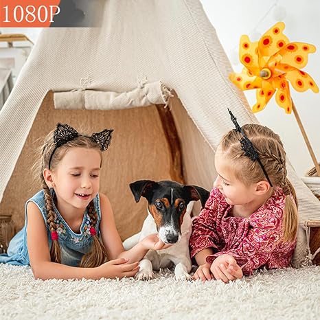 Mini WiFi Beveiligingscamera 1080P HD Draadloos Binnen Buiten Nachtzicht Bewegingsdetectie App Bediening Compact Weerbestendig