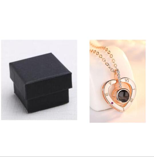 Hartvormige Ketting met Projectie 925 Zilver Romantisch Cadeau Strass Hanger Elegante Sieraad Vrouwen