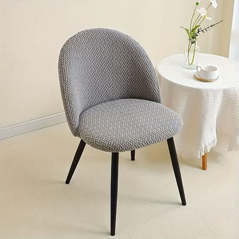 Elastische Stoelhoes Set voor Eetkamerstoelen Beschermhoes Moderne Stretch Design Wasbaar 4 tot 6 Stuks