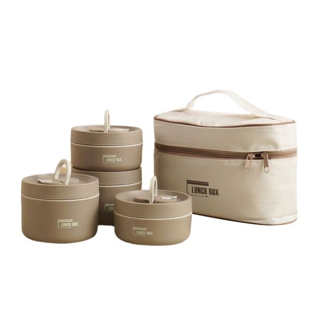 Thermische Lunchbox - Warmhoud Lunchbox van RVS voor Werk, School & Onderweg