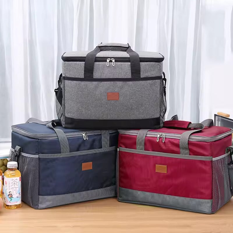 Geïsoleerde Koeltas 33L Waterdicht Oxford Picknick Strand Camping Wandelen Outdoor Duurzaam Draagbaar
