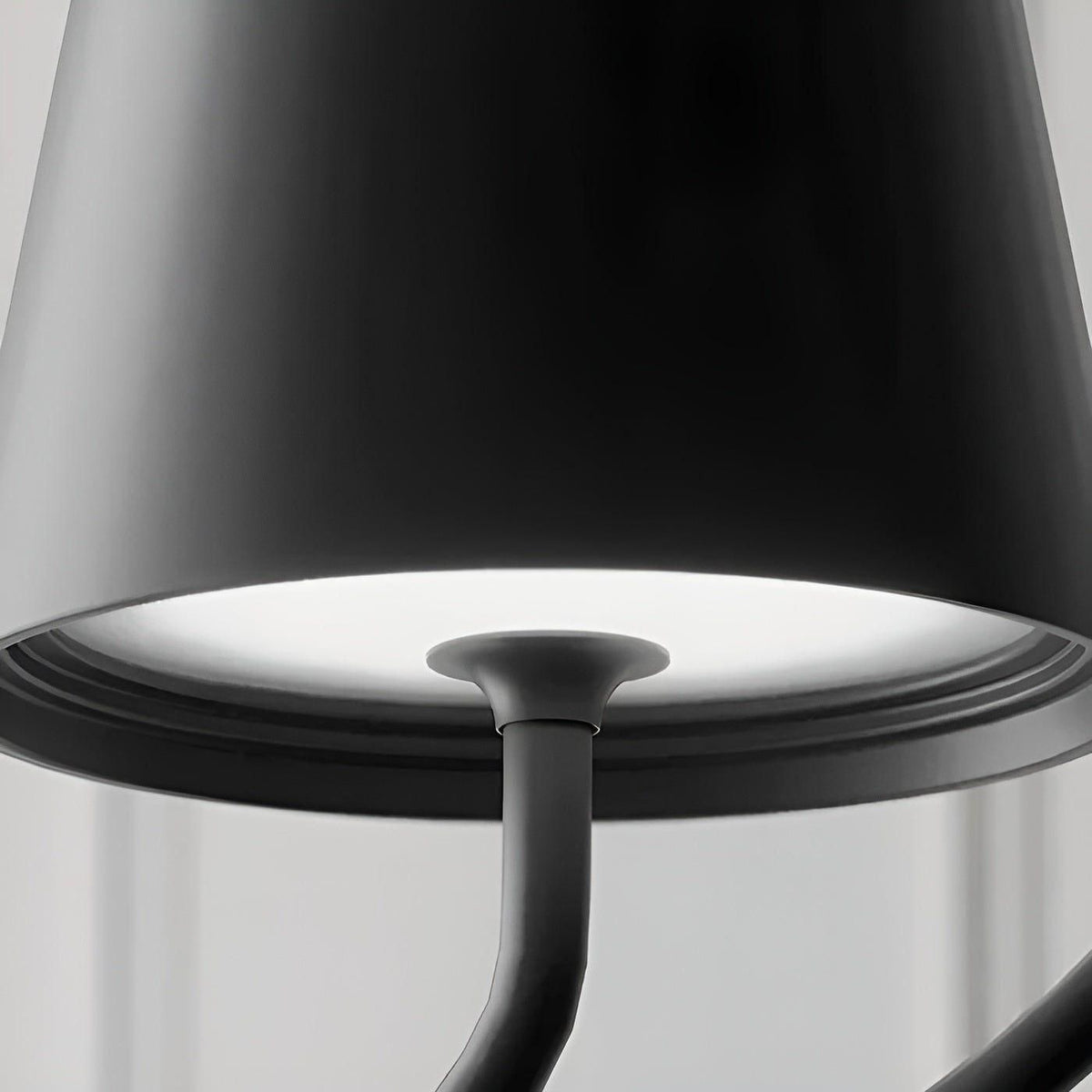 Hanglamp Draadloos Oplaadbaar LED Retro Metaal Zwart Wit Pendellamp Modern