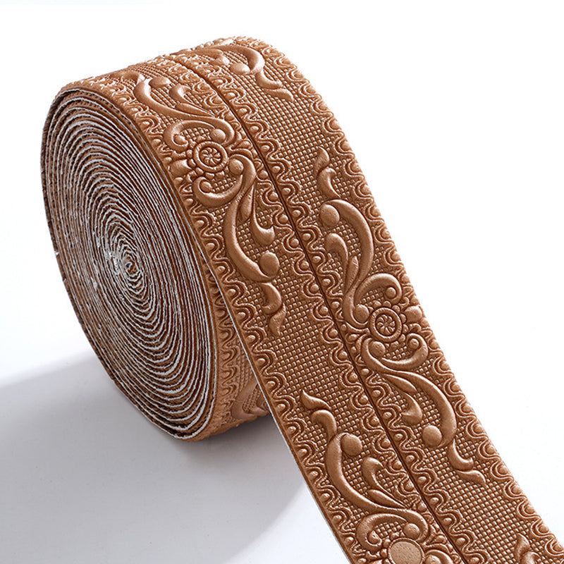 Zelfklevende Decoratieve Wandlijst Vintage Afwerking voor Muren en Meubels Flexibel 10 Meter Peel and Stick