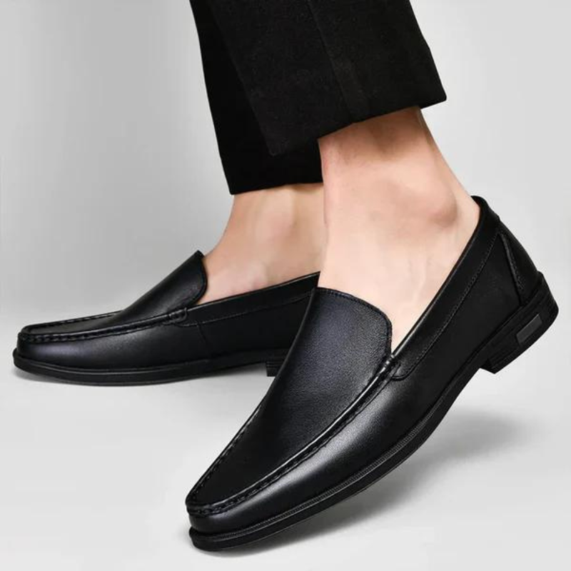 Loafers Echt Leer Heren Instappers Zwart Bruin Grijs Blauw Klassiek Zakelijk Casual Elegant Comfortabel